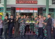 Polres Lumajang Beri Kejutan Spesial HUT ke-80 TNI di Makodim 0821: Wujud Soliditas dan Sinergitas TNI-Polri