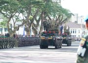 Kajati Sumut Dr.Harli Siregar Hadiri Upacara Peringatan HUT TNI Ke-80 Di Lapangan Merdeka Medan