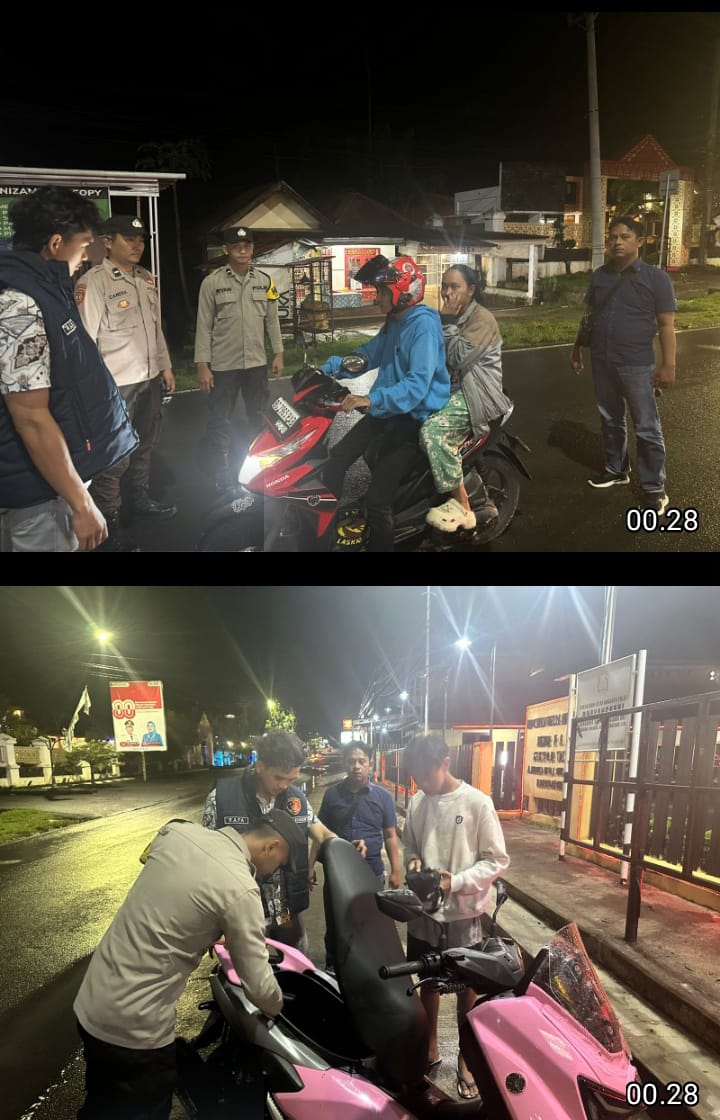 Polsek Talang Ubi Gelar KRYD untuk Ciptakan Situasi Kamtibmas yang Kondusif