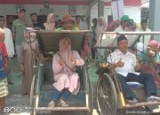 Incumbent H. Warsono Maju Lagi di Pilkades Pawidean, Ratusan Pendukung Iringi ke Pendaftaran