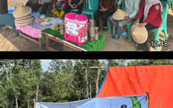 Polsek Talang Ubi Dukung Ketahanan Pangan Lewat Penanaman Jagung di Desa Beruge Darat