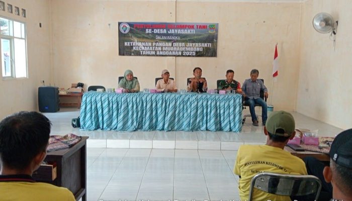 Penyuluhan Kelompok Tani Desa Jayasakti untuk Perkuat Ketahanan Pangan
