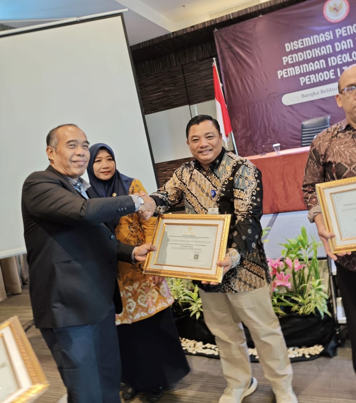 Bukti Nyata, PPSDMAP Menhub Raih Predikat Istimewa Penyelenggara Diklat Pembinaan Ideologi Pancasila dari BPIP