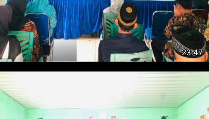 Bhabinkamtibmas Desa Semangus Hadiri Musyawarah Desa, Dukung Tata Kelola Pemerintahan yang Transparan dan Partisipatif