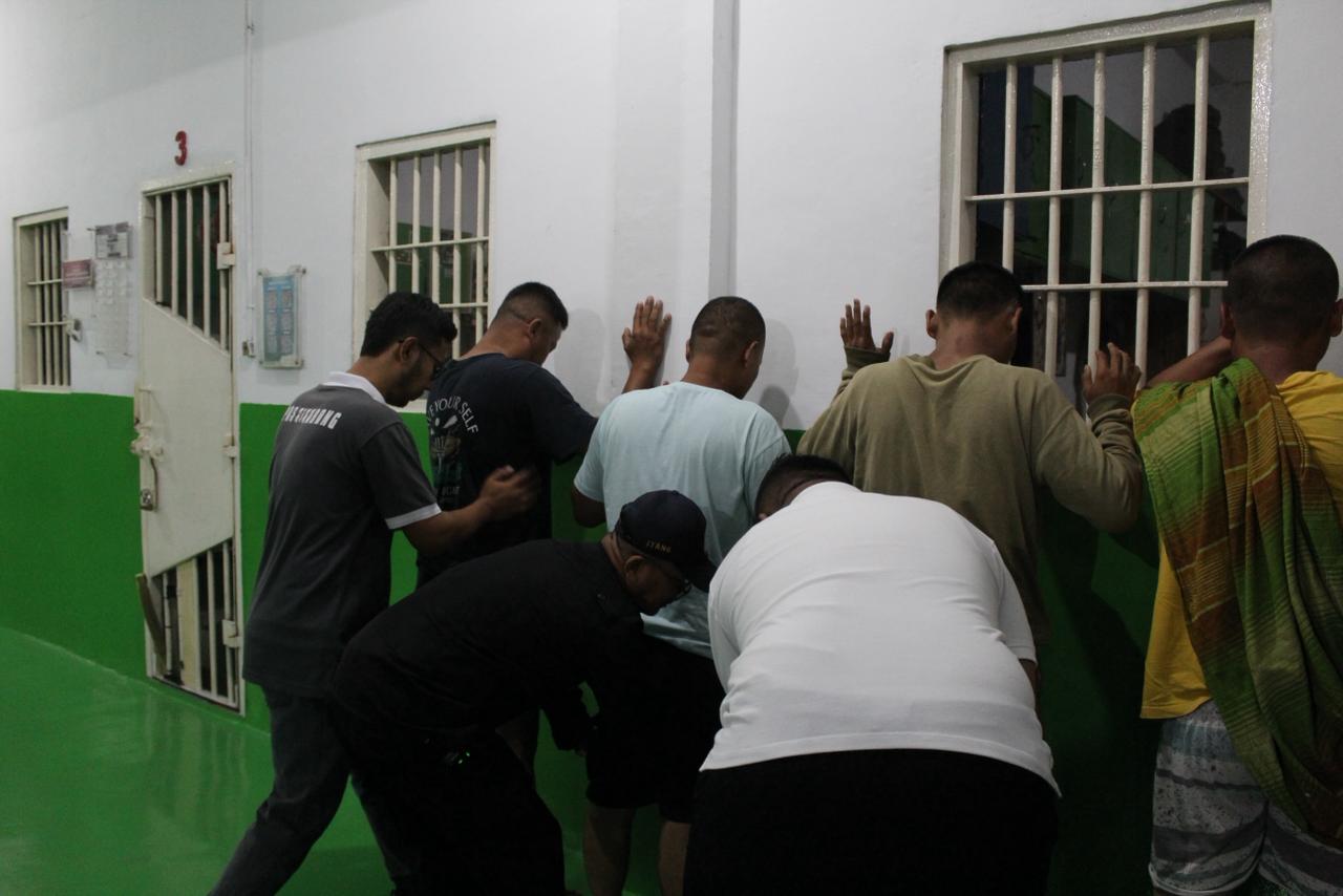 Cegah Gangguan Keamanan, Lapas Cikarang Gelar Sidak Bersama APH Cegah Gangguan Keamanan, Lapas Cikarang Gelar Sidak Bersama APH