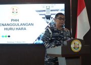 Satpam BI Sumsel Dilatih Lanal Palembang Tangani Huru – Hara