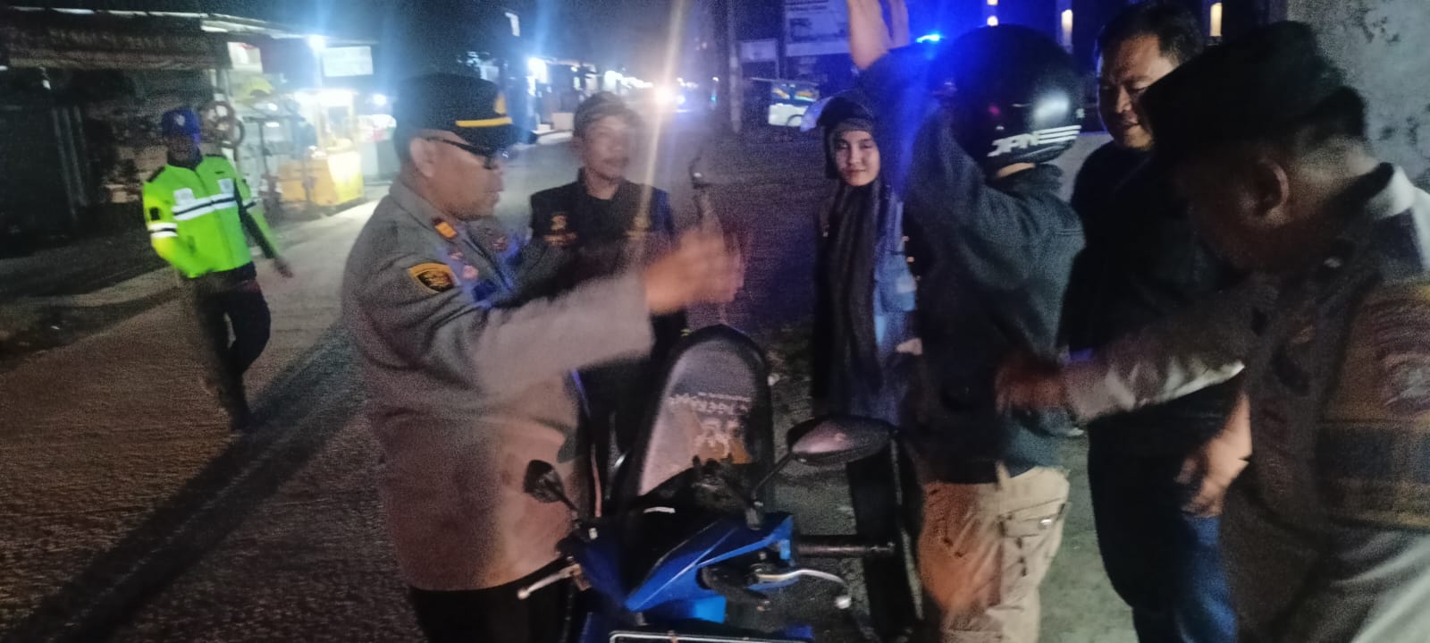 Polsek Serang Baru Gelar Operasi Kejahatan Jalanan untuk Antisipasi Kejahatan