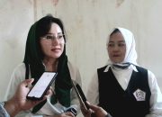 Ketua Perempuan Tani HKTI Jabar Sampaikan Pesannya, di Acara UMKM Perempuan Dalam Rangka Hari Jadi Kota Bandung