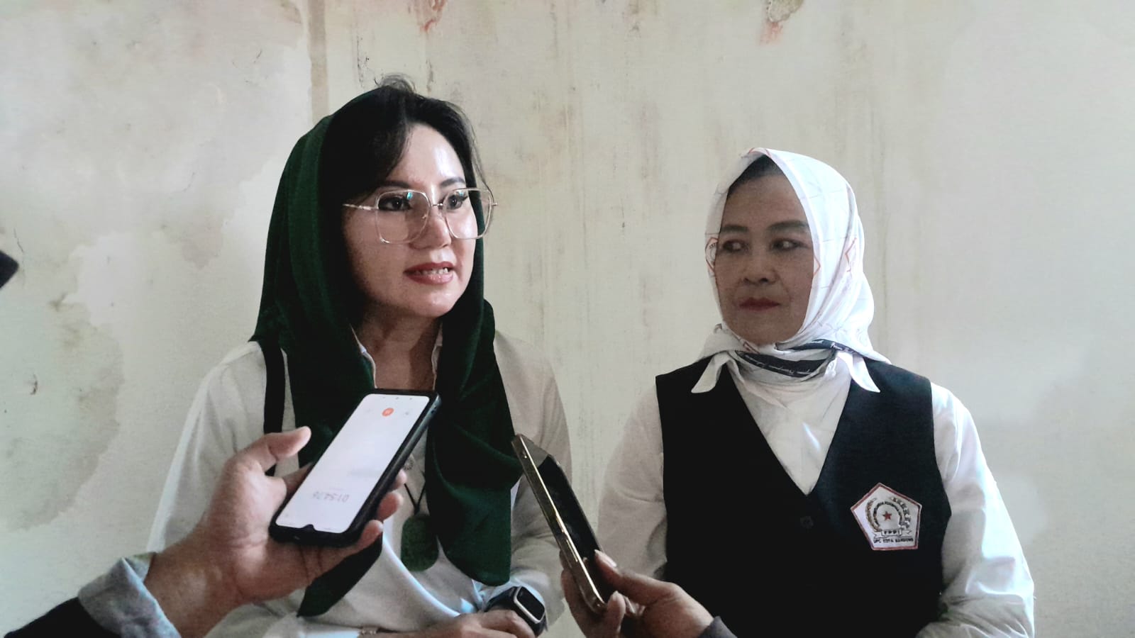 Ketua Perempuan Tani HKTI Jabar Sampaikan Pesannya, di Acara UMKM Perempuan Dalam Rangka Hari Jadi Kota Bandung