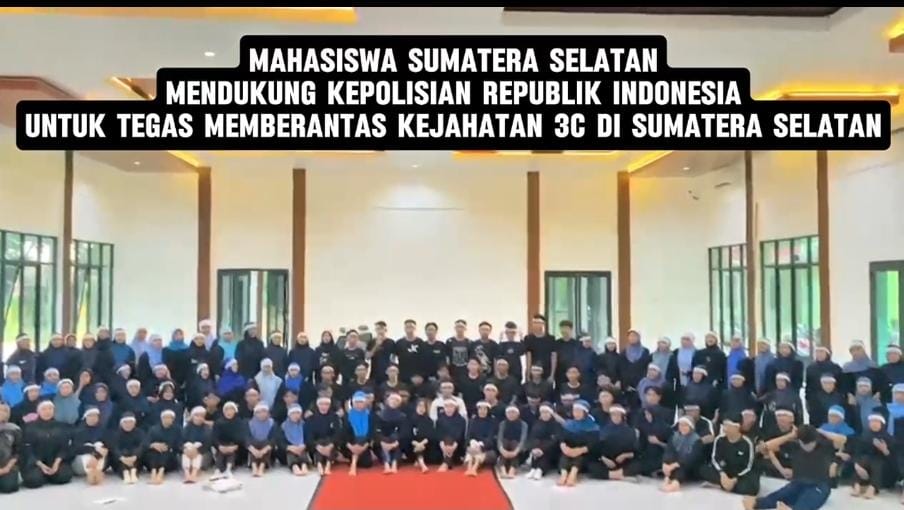 Mahasiswa Sumsel Kecam Kejahatan 3C dan Begal