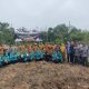 Polsek Penukal Abab Dukung Program Ketahanan Pangan, Dampingi Penanaman Jagung di Desa Spantan Jaya