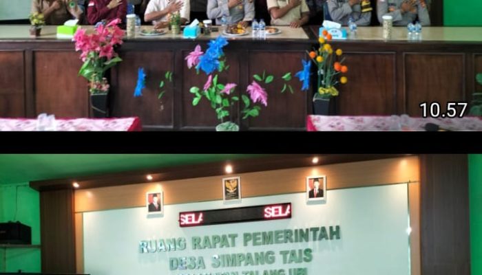 PELATIHAN SATKAMLING DAN SILATURAHMI DI DESA SIMPANG TAIS, WUJUD SINERGI POLRI DAN MASYARAKAT DALAM CIPTAKAN KAMTIBMAS YANG KONDUSIF