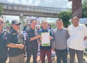 Ratusan Massa PPAMI Kepung Kejati Sumsel Terkait Korban Kecelakaan Yang Ditetapkan Jadi Tersangka