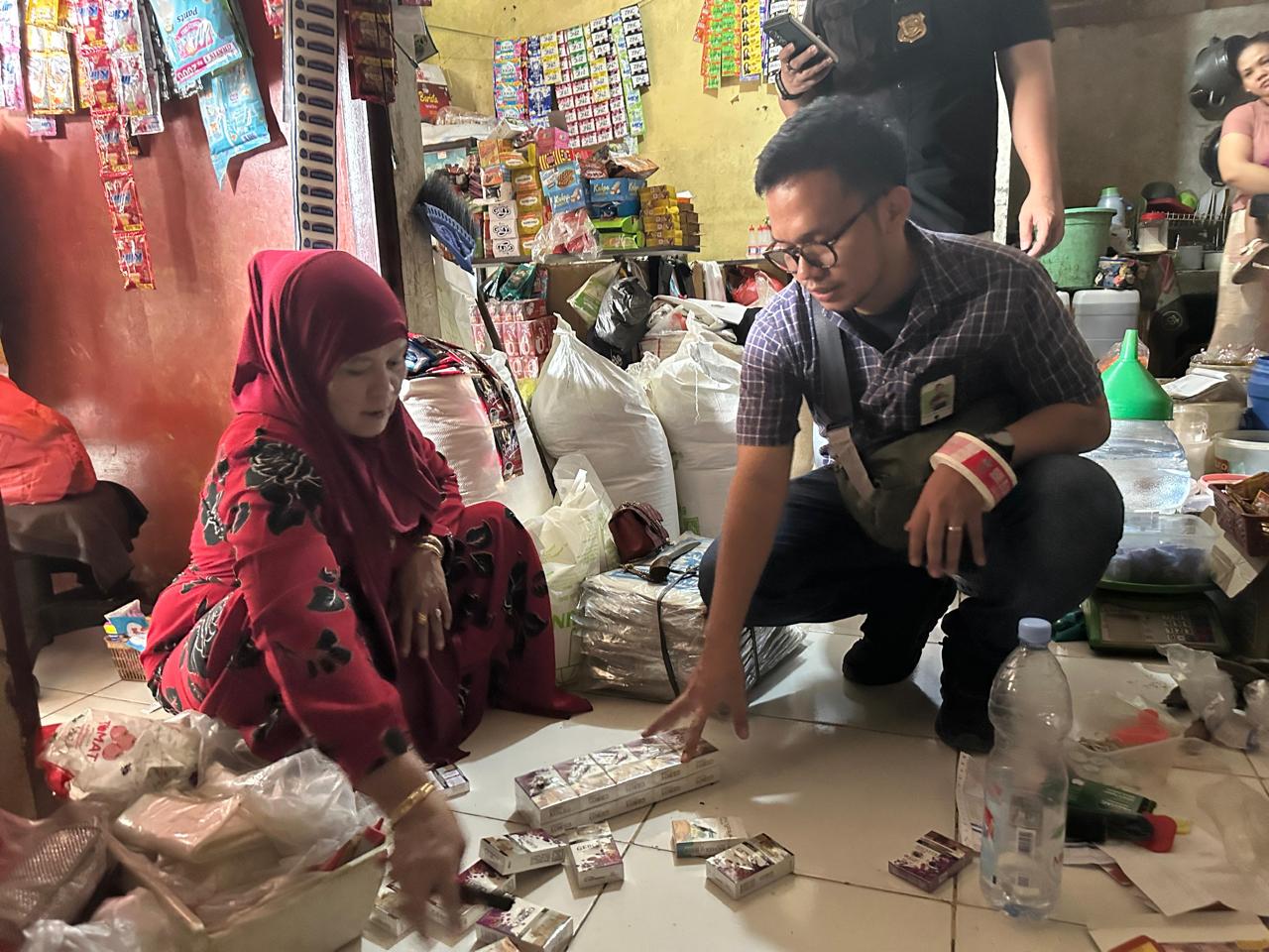 2.416 Rokok Ilegal Berhasil Diamankan Pol PP Kabupaten Bekasi Bersama Bea Cukai Bekasi dan TNI