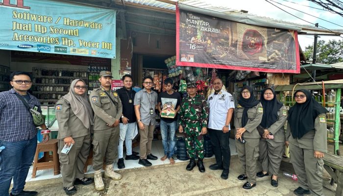 2.416 Rokok Ilegal Berhasil Diamankan Pol PP Kabupaten Bekasi Bersama Bea Cukai Bekasi dan TNI