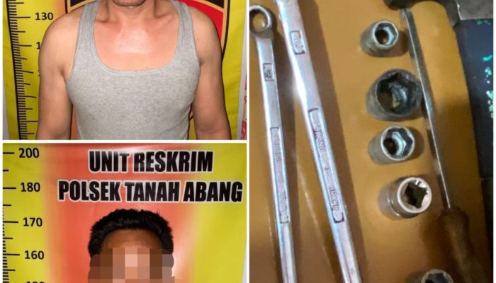 Polsek Tanah Abang Berhasil Ungkap Kasus Pencurian dengan Pemberatan di Pool PT. BRN