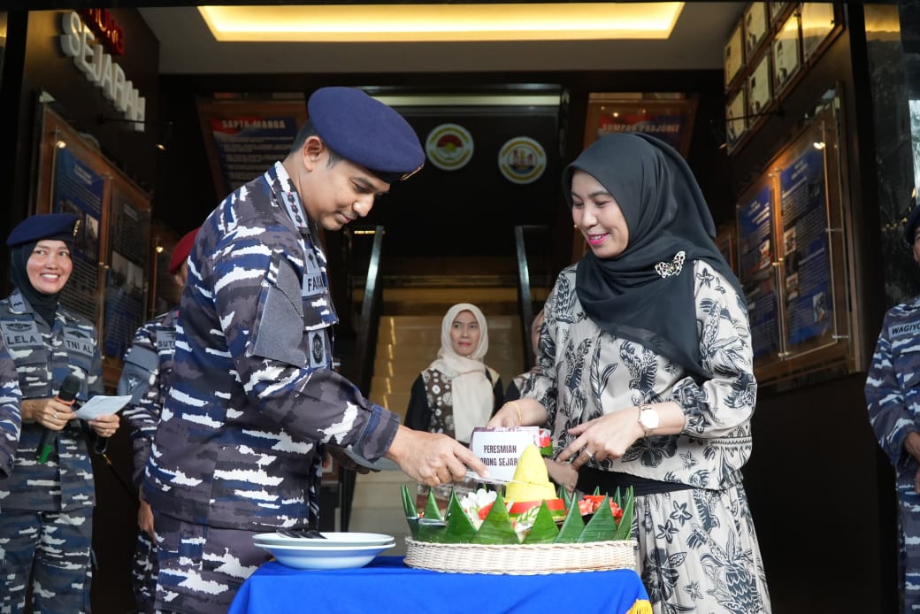 Resmi Dibuka, Lorong Sejarah Lanal Palembang Jadi Ruang Belajar Jati Diri Bangsa