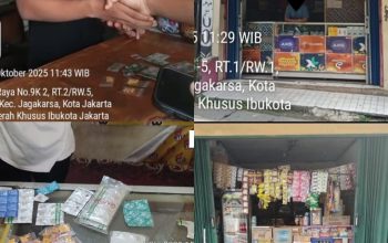 Diduga Dibekingi Oknum, Warung Sembako di Jagakarsa Edarkan Obat Keras Secara Terang-Terangan