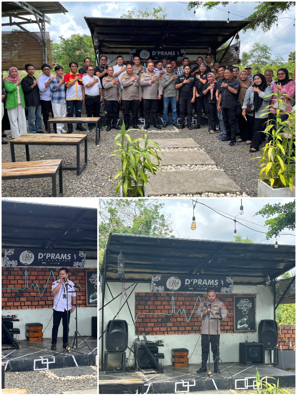 Perkuat Sinergi, Polres PALI Gelar Silaturahmi dengan Elemen Masyarakat Dukung Satu Tahun Pemerintahan Prabowo–Gibran