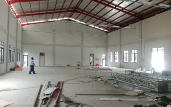 Langkah Nyata Untuk Kepentingan Masyarakat, Pemdes Telaga Murni Bangun Gedung Serba Guna Buat Warga