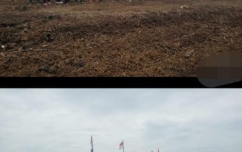 Bhabinkamtibmas Hadiri Penanaman Jagung Hibrida Program Ketahanan Pangan di Desa Semangus