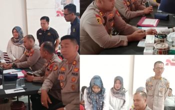 Polres PALI Gelar Donor Darah Dalam Rangka Hari Jadi Humas Polri ke-74, Wujud Kepedulian Terhadap Sesama