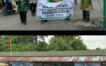 Polres PALI Amankan Kegiatan Apel dan Pengajian Akbar Hari Santri Nasional 2025, Wujud Sinergi dalam Menjaga Nilai Kebangsaan dan Keagamaan