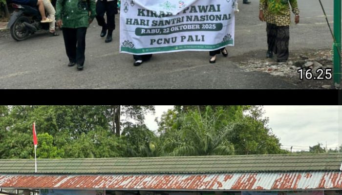 Polres PALI Amankan Kegiatan Apel dan Pengajian Akbar Hari Santri Nasional 2025, Wujud Sinergi dalam Menjaga Nilai Kebangsaan dan Keagamaan