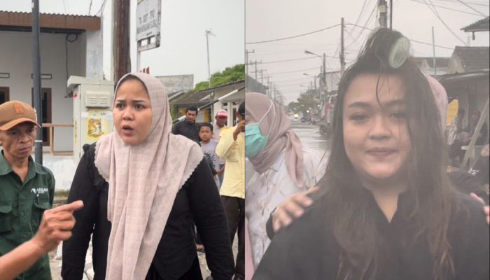 Diduga Tanpa Perintah Pihak Berwenang Sekelompok Orang dari PT. Arrayan Bongkar Pagar Beton Batas Tanah Ahli Waris Goeteng di Perumahan Vila Kencana