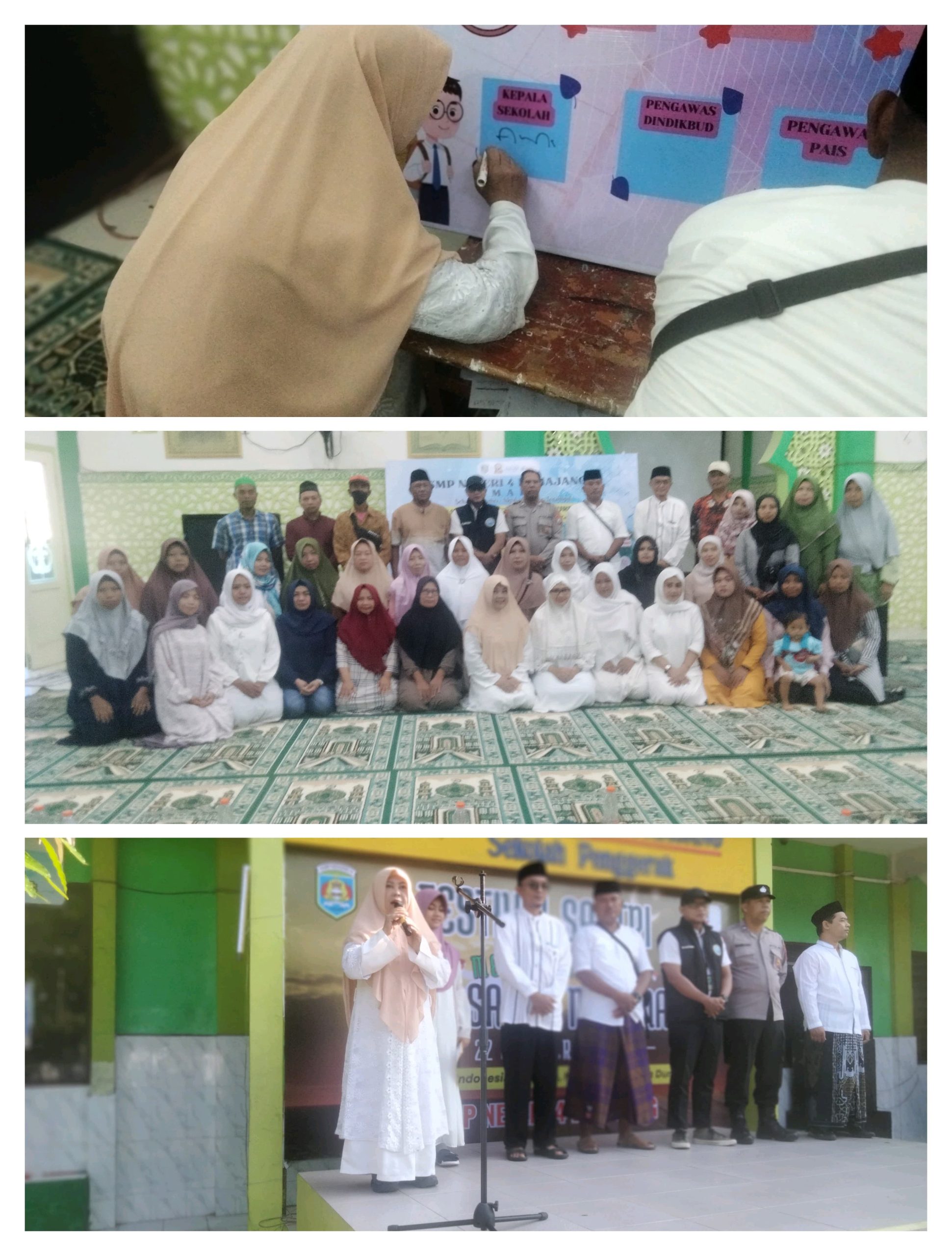 Apel Memperingati HSN dan Kesepakatan Sekolah Anti "ROBOT" di SMPN 4 Lumajang 