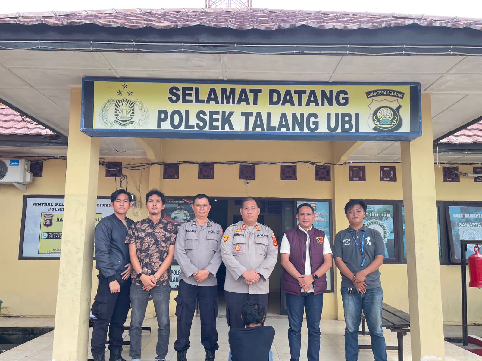Polsek Talang Ubi Ringkus Pelaku Pencurian Buah Kelapa Sawit Milik PT Suryabumi Agrolanggeng