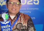 Giovani Tarega terpilih sebagai Lokal Hero ENSIA bidang Lingkungan di Indonesia. 