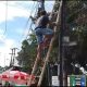 Diduga Tidak Kantongi Izin, Pemasangan Kabel Fiber Optik di jalan Raya Sukatani jadi sorotan Warga