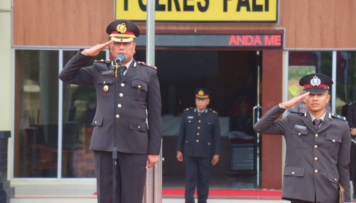 Polres PALI Gelar Upacara Hari Sumpah Pemuda ke-97: Teguhkan Semangat Persatuan dan Cinta Tanah Air