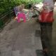 Malam Hari Bawah Kolong Flyover Plaza Kalibata Dijadikan Tempat Tidur Pedagang Kaki Lima