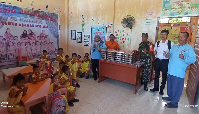 TK Pancasila Sibolga Terima Program Makan Bergizi Gratis dari Badan Gizi Nasional