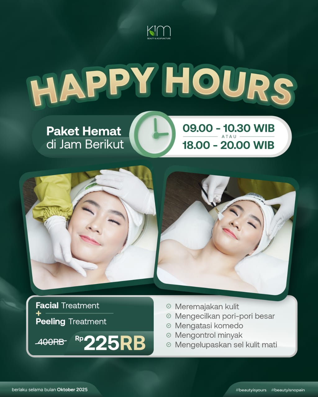 KIM Beauty & Acupuncture Hadirkan Promo Eksklusif Treatment Selama Bulan Oktober 2025