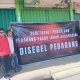 Ratusan Massa Aksi Damai Dipasar Induk Jakabaring Langsung Segel Sekretariat P3JKB