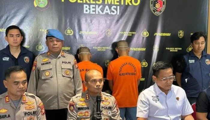 Polres Bekasi Ungkap Tindak Pidana Praktik Penyuntikan Gas Elpiji Subsidi 3 kg di Wilayah Setu