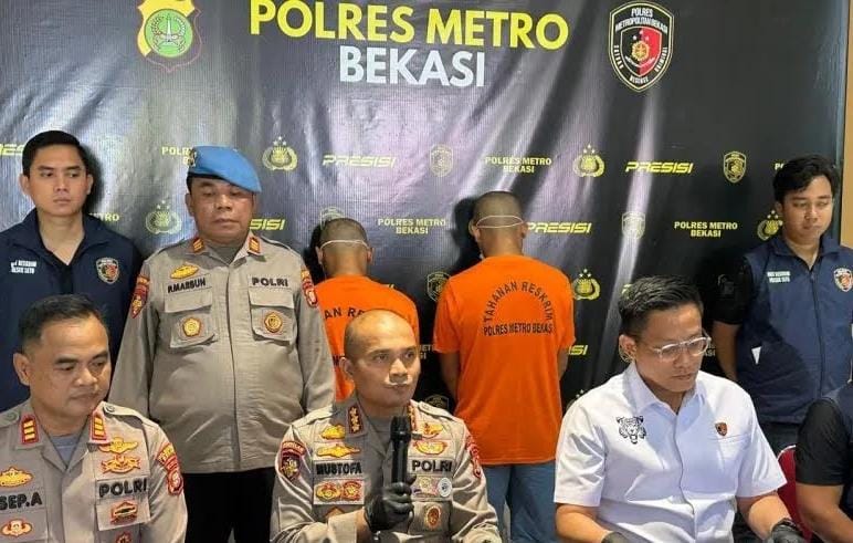 Polres Bekasi Ungkap Tindak Pidana Praktik Penyuntikan Gas Elpiji Subsidi 3 kg di Wilayah Setu