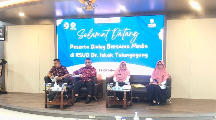 Tingkatkan Transparasi RSUD dr Iskak Tulungagung Gelar Dialog Bersama Insan Media