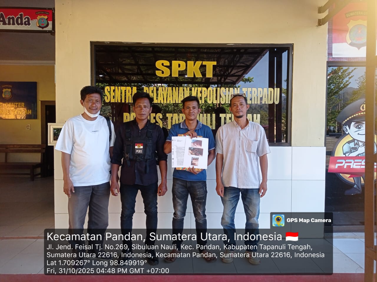 Sejumlah Media Laporkan Pengelola Usaha Galian C yang diduga Ilegal di Tapteng