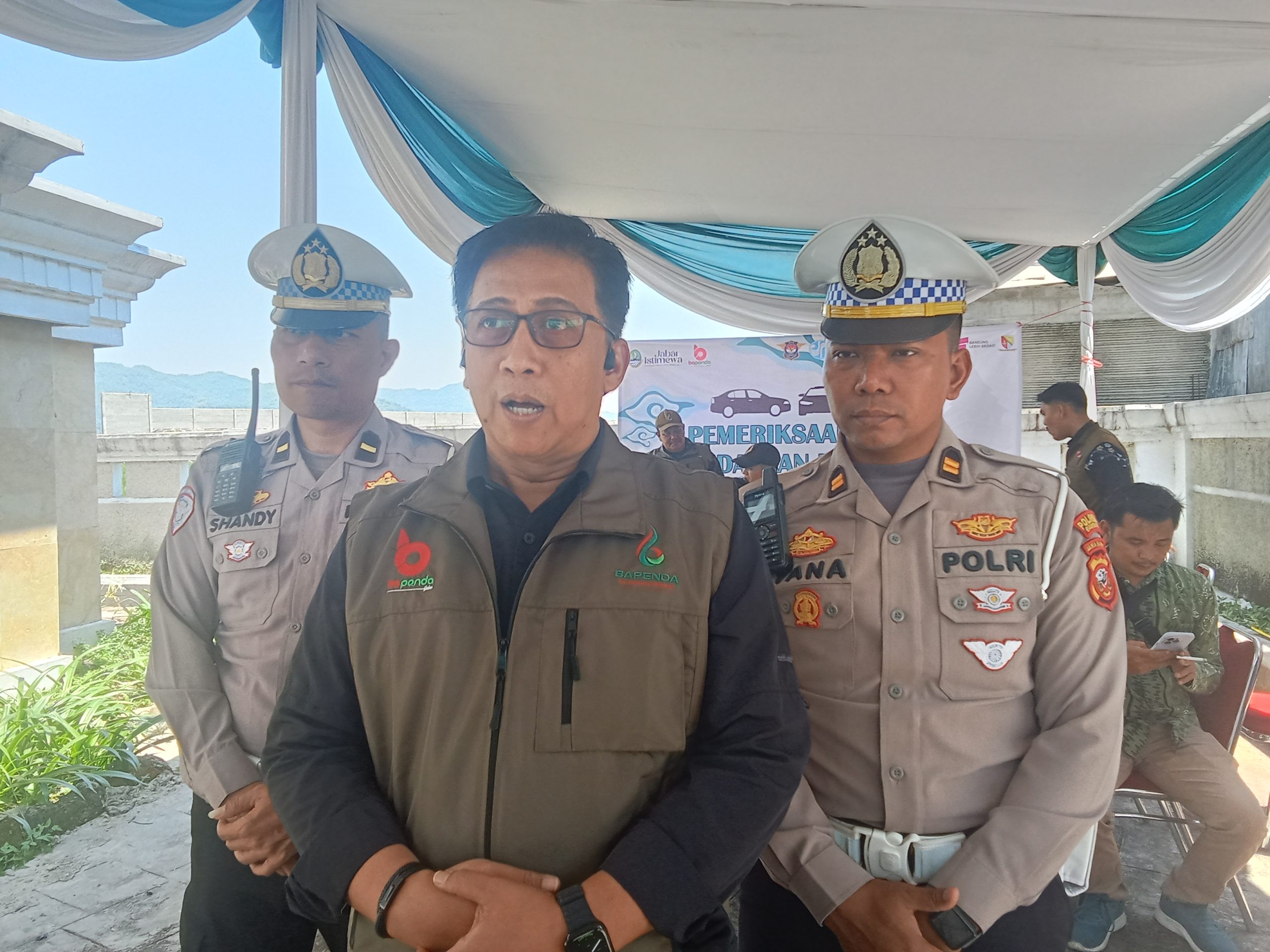 Operasi Pemeriksaan Pajak Kendaraan Bermotor Digelar Bapenda Kabupaten Bandung