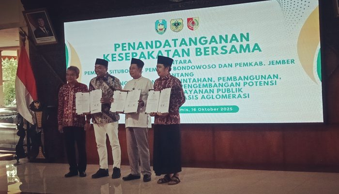 Bondowoso – Jember – Situbondo Sepakat Aglomerasi: Mendorong Pertumbuhan Ekonomi Wilayah Tapal Kuda