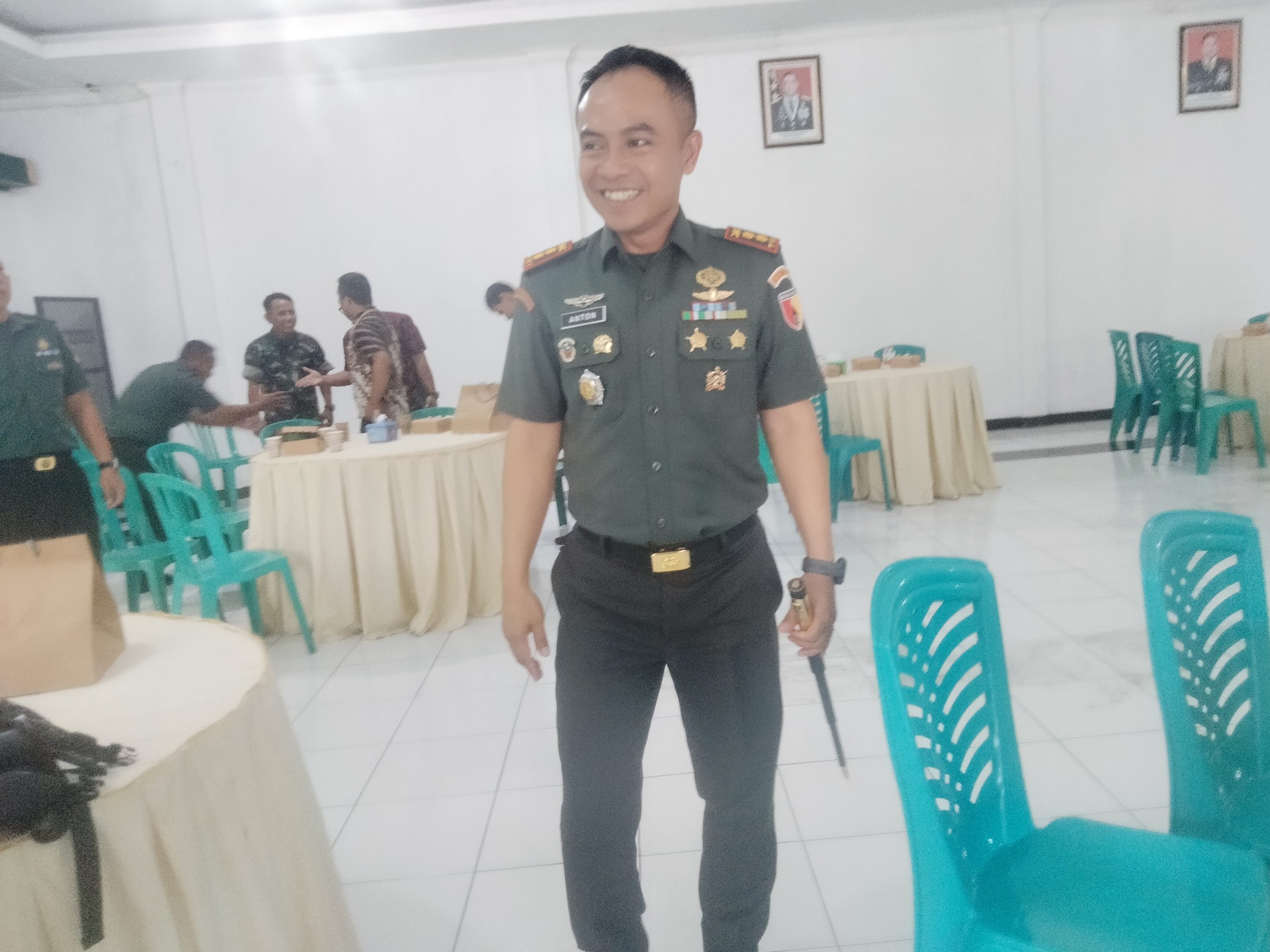 Komsos Dengan Aparat Pemerintah , Wilayah Kodim 0821 Lumajang 
