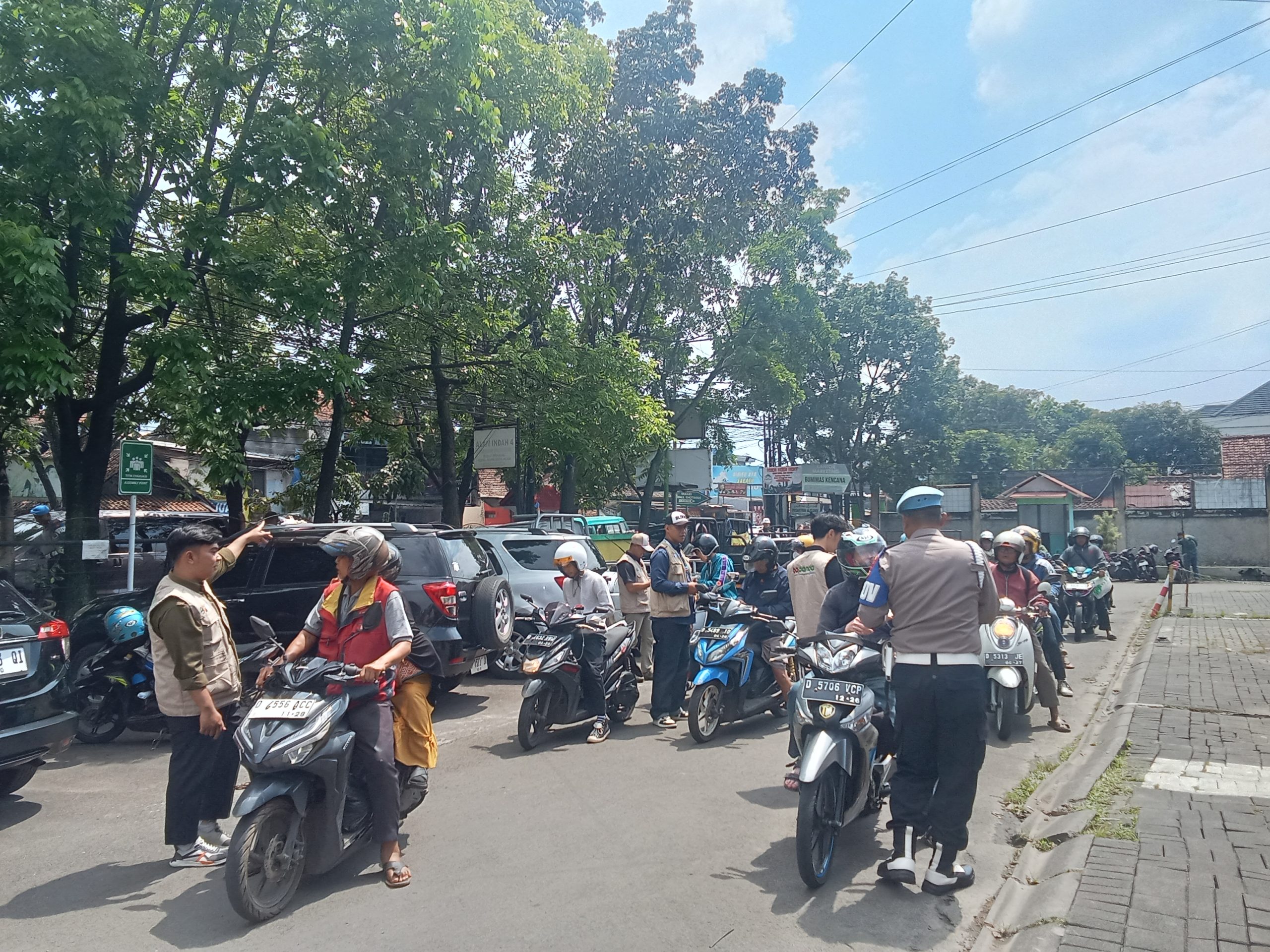 Gelar Operasi Terpadu Pemeriksaan Pajak Kendaraan Bermotor di Kota Bandung 