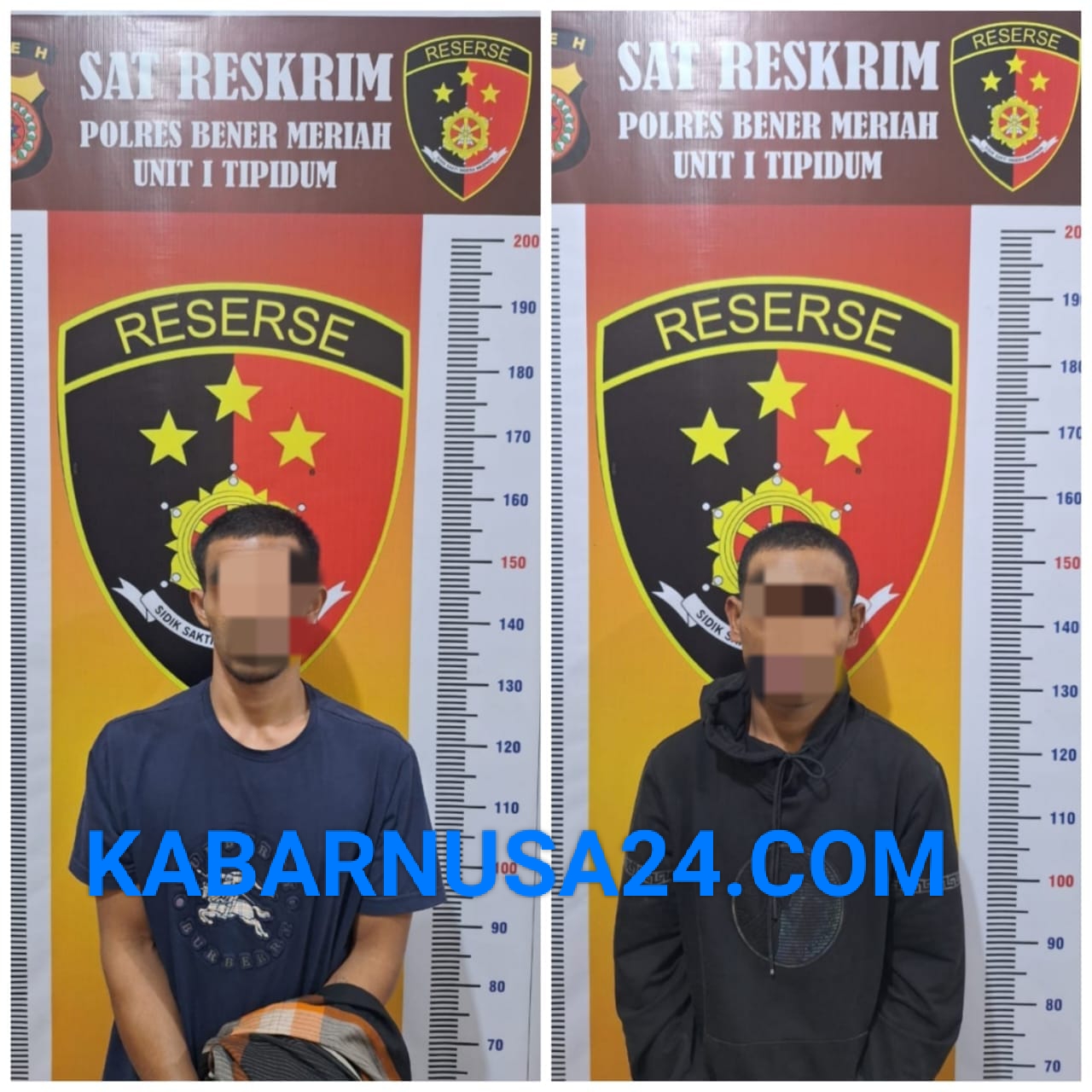 Dua Pelaku Curanmor Dibekuk Polisi di Bener Meriah