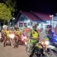 Kompak di Malam Hari, Babinsa Koramil 0822/01 dan Banser Keliling Kota Bondowoso