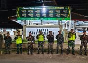 TNI, Banser, dan Satpol PP Bersatu Jaga Kamtibmas Curahdami, Babinsa Jadi Garda Terdepan di Lapangan