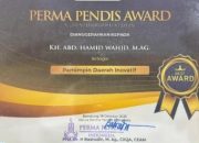 Abdul Hamid Wahid Dinobatkan Sebagai Pemimpin Daerah Paling Inovatif di Ajang Internasional Permapendis 2025